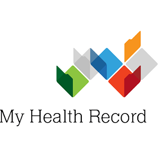 My Health Record logo