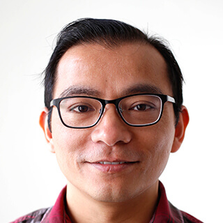 Portrait photograph of Dr Quang Minh Phan