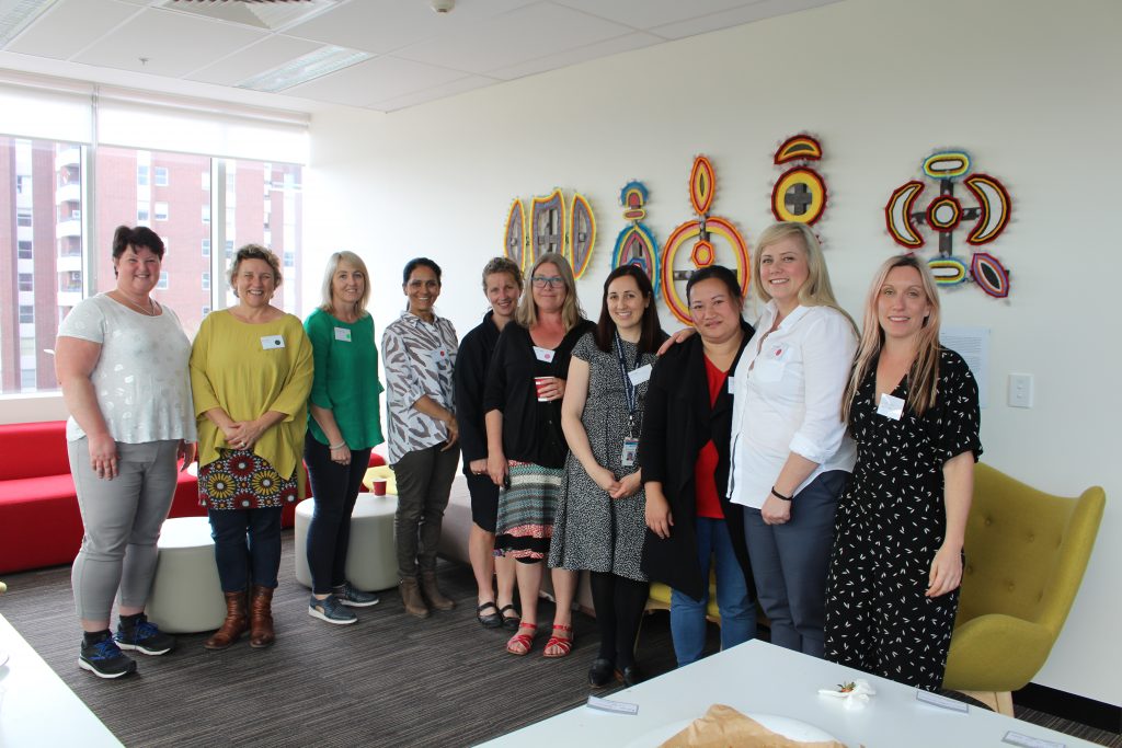 Group Pregnancy Care project forum attendees.