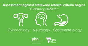 Promotional image for new statewide referral criteria launching on 1 February 2020