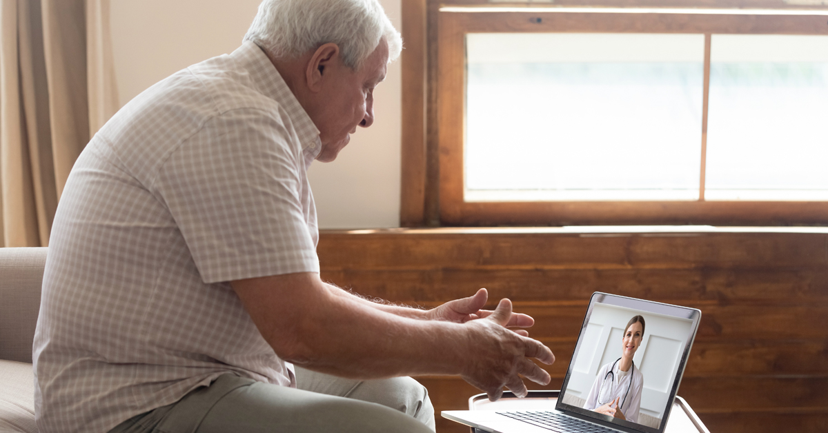 A person living in residential aged care in the North Western Melbourne Primary Health Network region.