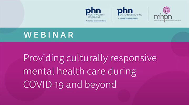 Culturally responsive mental health care during COVID-19 and beyond ...