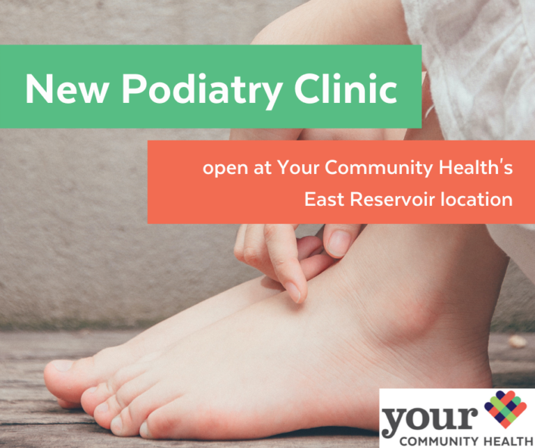 Your Community Health launches MBS podiatry clinic in East Reservoir