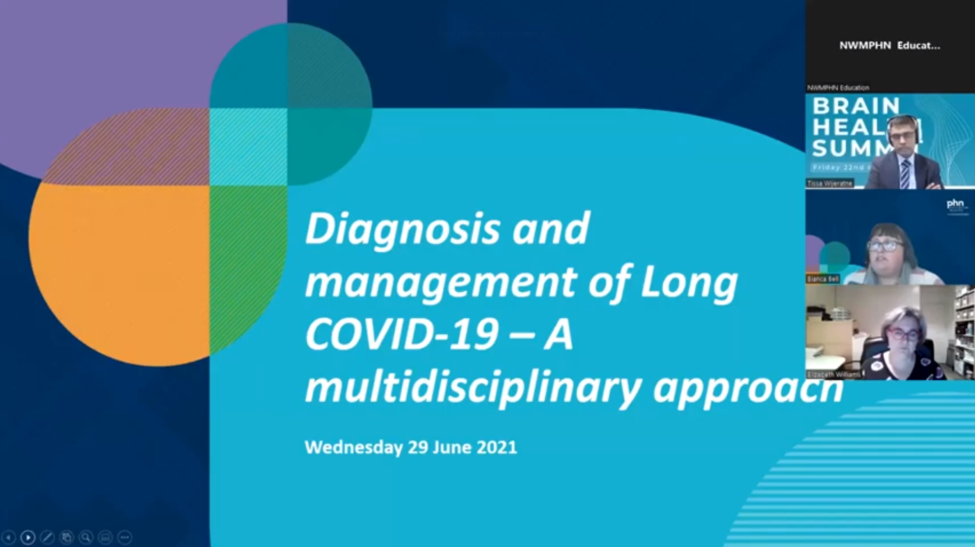 Diagnosis and management of Long COVID-19: a multidisciplinary approach ...