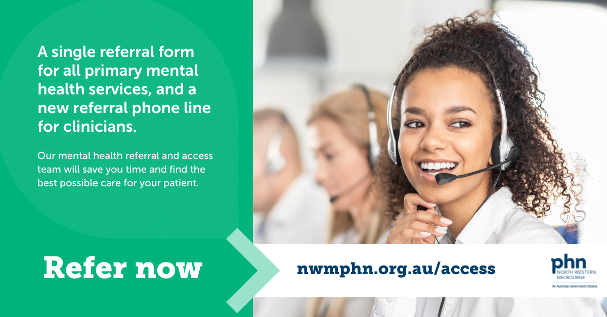 Introducing the new single referral form for primary mental health ...