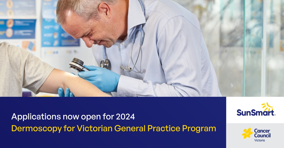 Applications open for the Dermoscopy for Victorian General Practice