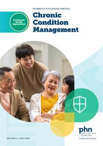 The front cover of NWMPHN's Chronic Condition Management Quality Improvement toolkit