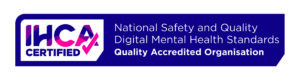 Accreditation logo for the National Safety and Quality Digital Mental Health Standards