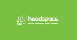 A logo for headspace National Youth Mental Health Foundation