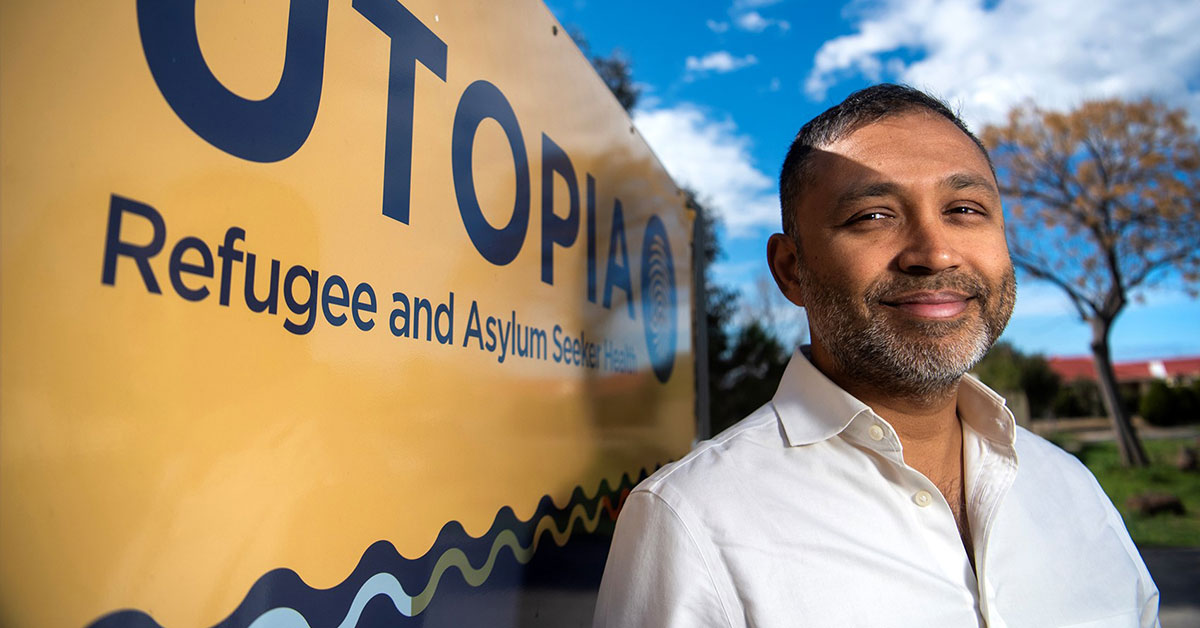 Dr Lester Mascarenhas, GP and founder of Utopia Refugee and Asylum Seeker Health in Hoppers Crossing