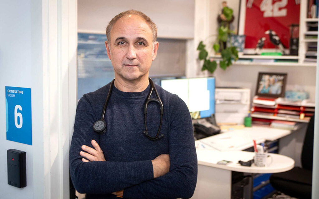 Niddrie Medical practice co-owner Dr Sam Zagarella