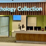 The reception area of a pathology collection centre