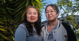 Soa Dang (left), Deer Park parent, with daughter Alyssa who has asthma