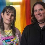 Jade Barber, who manages the LGBTIQA+ mentoring project and Elle, participant