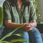 A person receiving support as part of the Distress Support Service