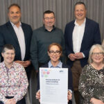 In June 2026 PHN Southern Alliance member CEOs gathered to celebrate the 10th year of the Alliance and a new Memorandum of Understanding. Top row: Kate McIntosh - PHN Southern Alliance Acting General Manager, CEOs Matt Jones, Christopher Carter, Craig Wilding, Janine Wilson. Front: Lucy Flaherty, Amanda Propsch, Prof. Michelle McKay.